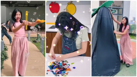 Siblings Fight Over Bubble Toys in Playful Drama