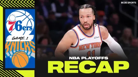 Jalen Brunson Leads Knicks to Dominant Game 1 Victory Over 76ers in NBA Playoffs