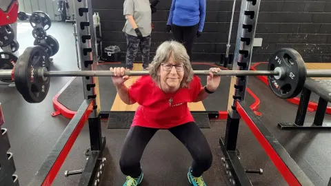 Senior Weightlifting Champion Finds Strength After Accident