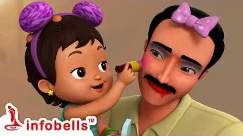 Telugu Father-Daughter Rhymes for Children's Learning and Fun