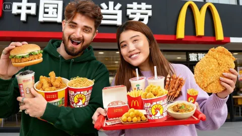 Exploring Unique Fast Food Chains and Menu Items in China
