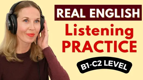Understand Native English Speakers: Advanced Listening Practice with Real Speeches