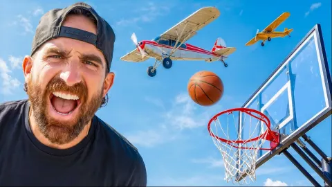 Trick Shot World Championship Decided by Airplane Shot