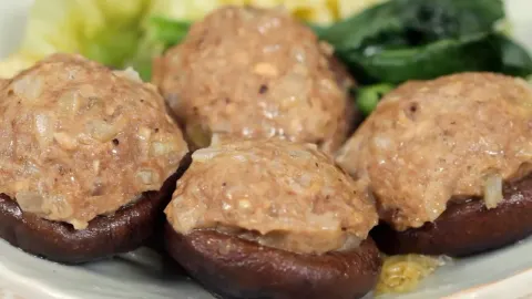 How to Make Juicy Shiitake Shumai: Steamed Stuffed Mushrooms with Umami Flavor