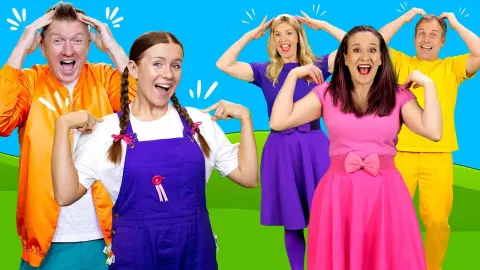 Learn Body Parts with the Mik Maks: Head, Shoulders, Knees and Toes Song